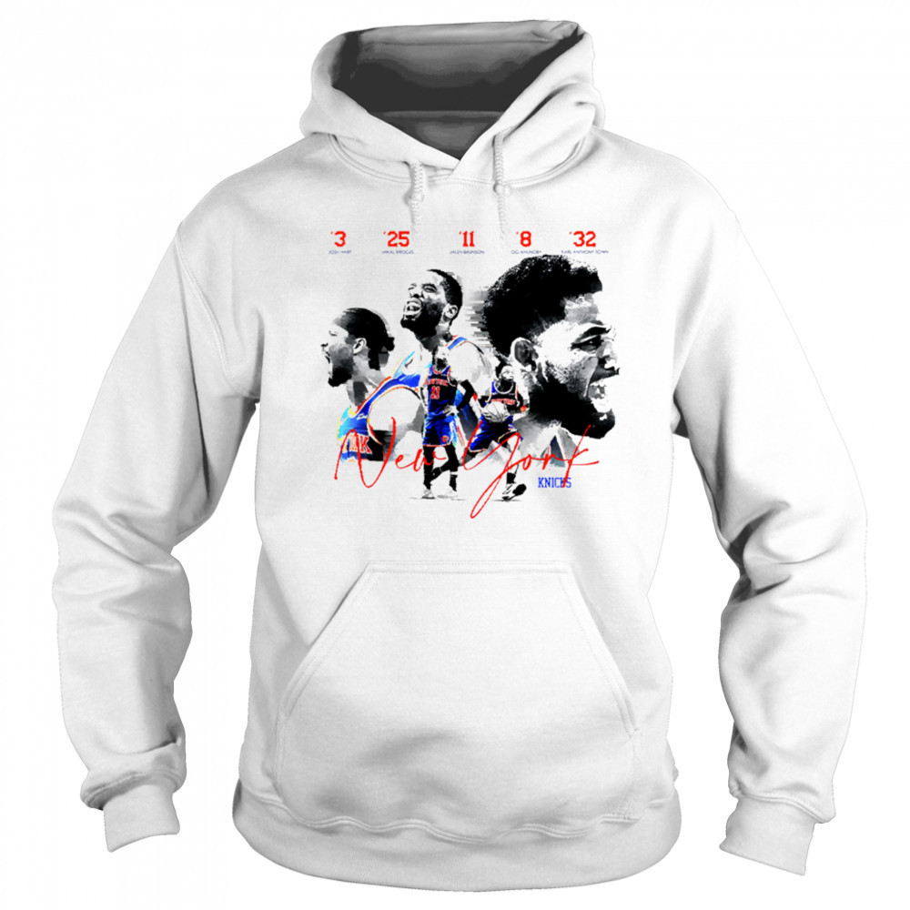5 legendary players of the current New York Knicks team shirt Hoodie