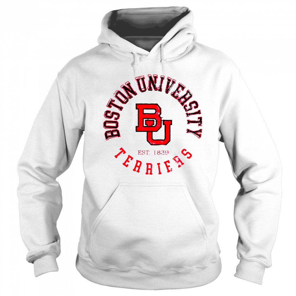Boston Terriers Circle Vintage T-Shirt Hoodie