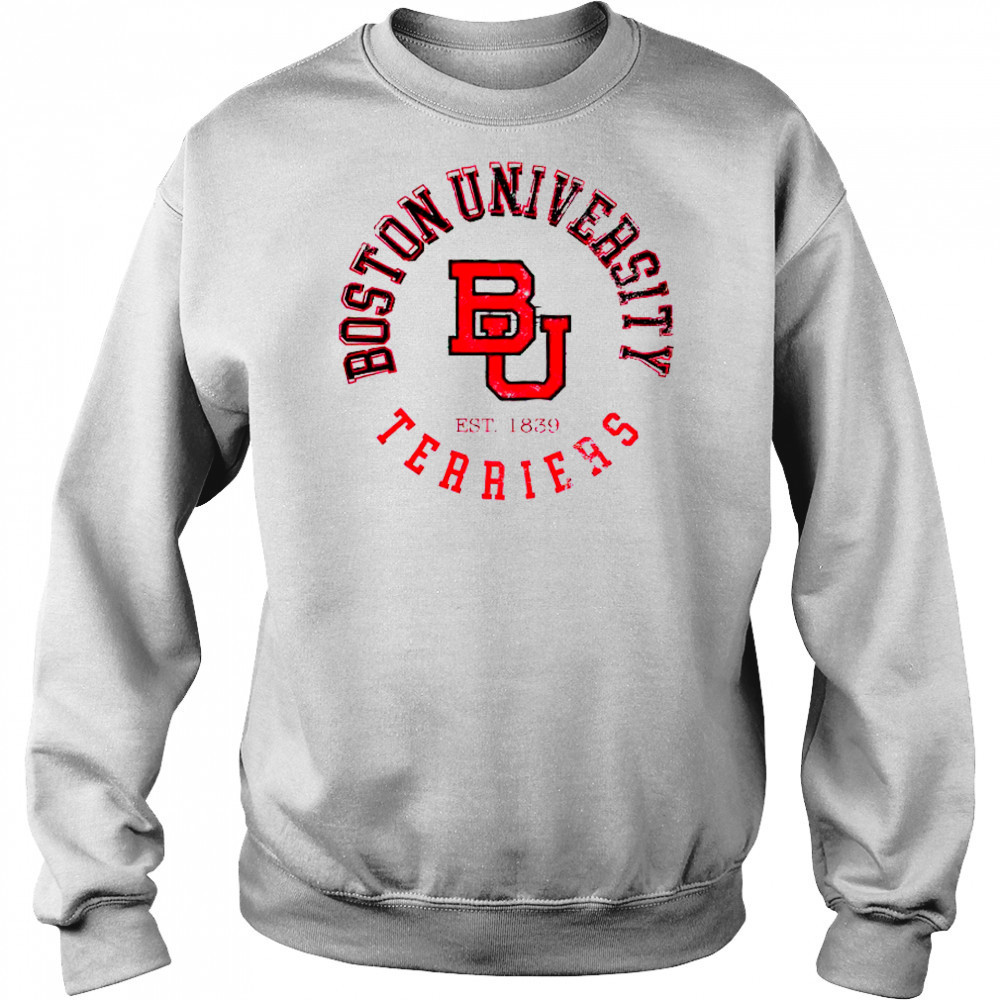 Boston Terriers Circle Vintage T-Shirt Sweatshirt