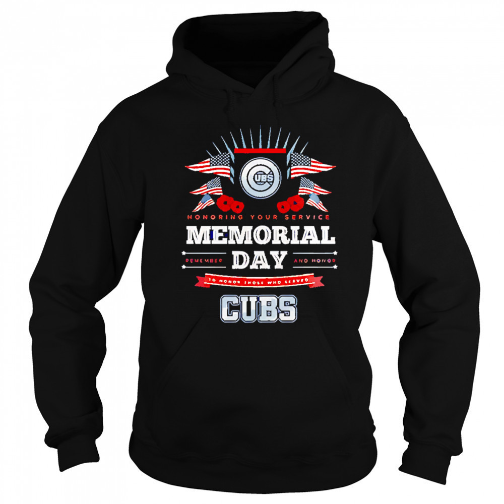 Cubs Memorial Day 2025 shirt Hoodie