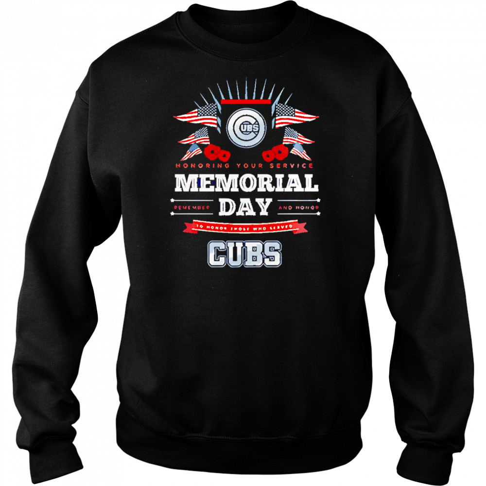 Cubs Memorial Day 2025 shirt Sweatshirt