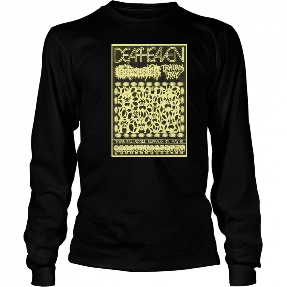 Deafheaven Buffalo NY May 10 2025 Town Ballroom t-shirt Long Sleeved