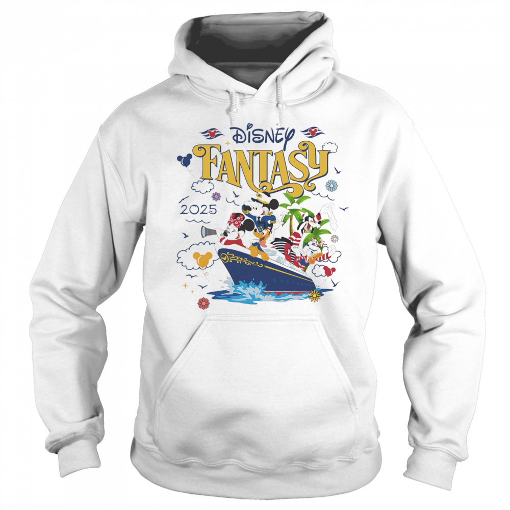 Disney Fantasy Cruise 2025 shirt Hoodie