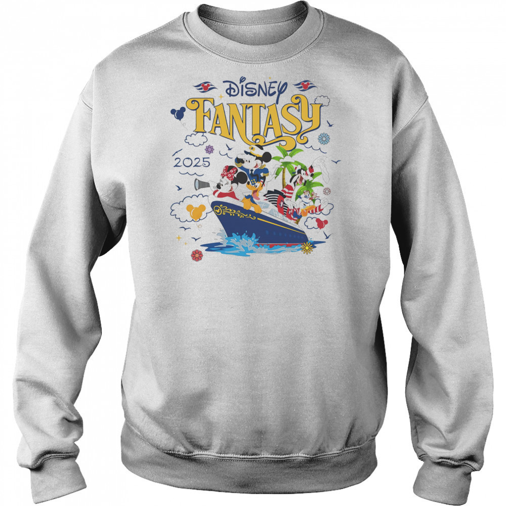 Disney Fantasy Cruise 2025 shirt Sweatshirt