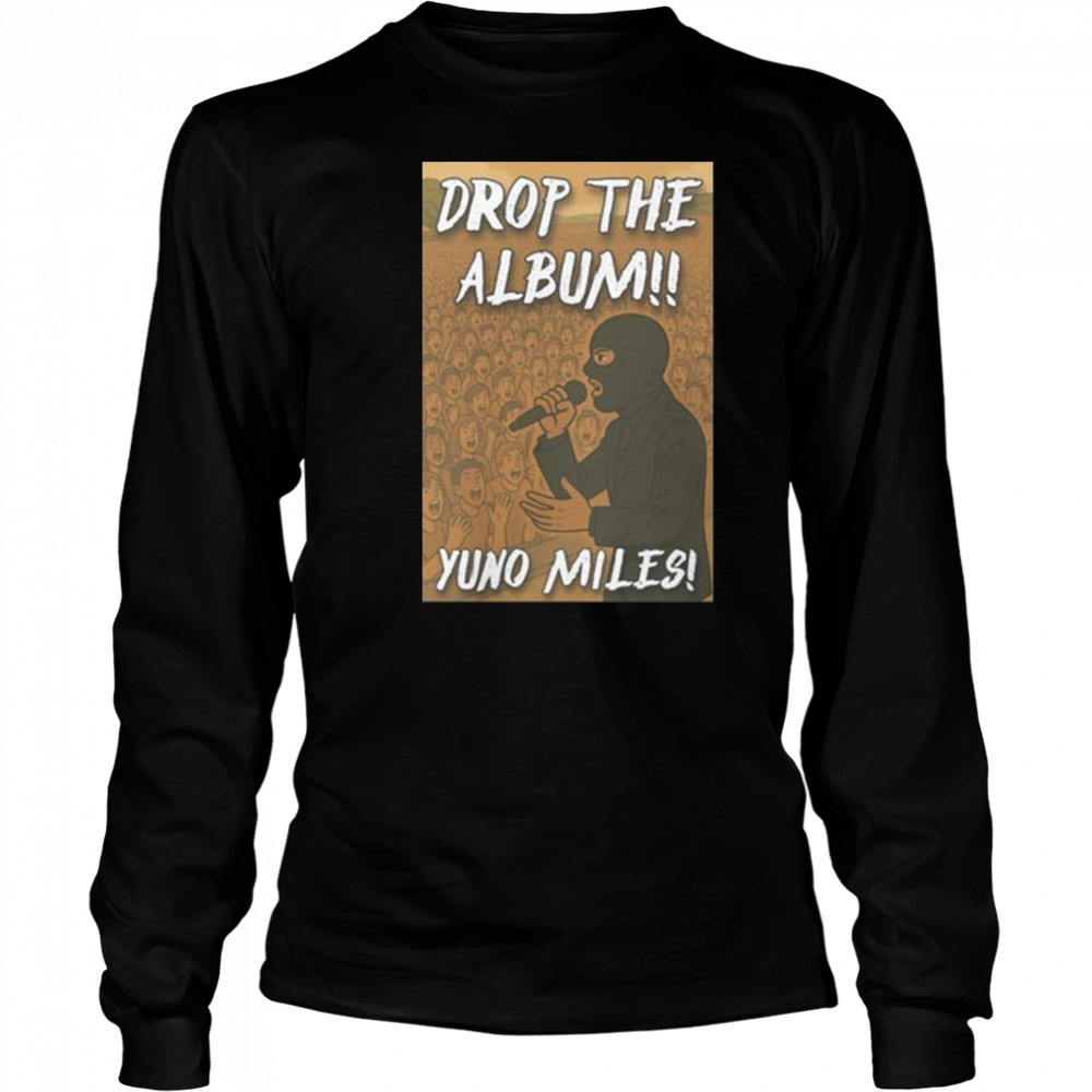 Drop The Album Yuno Miles 2025 t-shirt Long Sleeved
