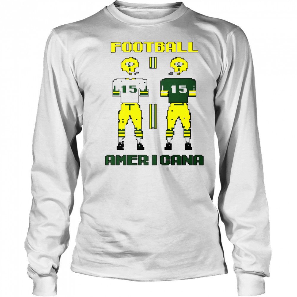 Football Americana I Cana retro shirt Long Sleeved