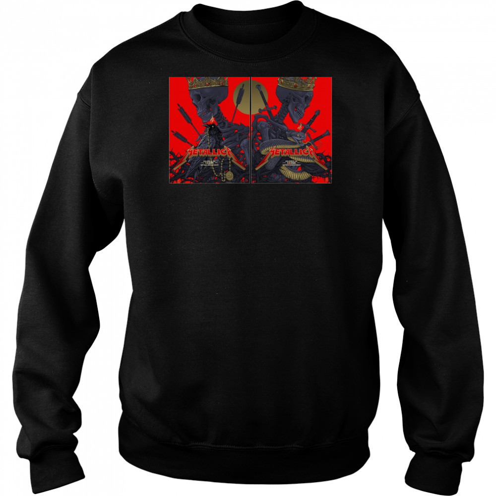 Metallica Columbus OH May 9 – 11 2025 Historic Crew Stadium Poster t-shirt Sweatshirt