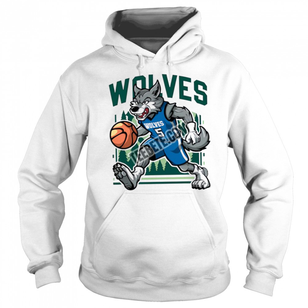 Minnesota Timberwolves Mascot Basketball Shirt Hoodie