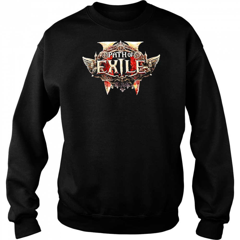 Path of Exile logo shirt Sweatshirt