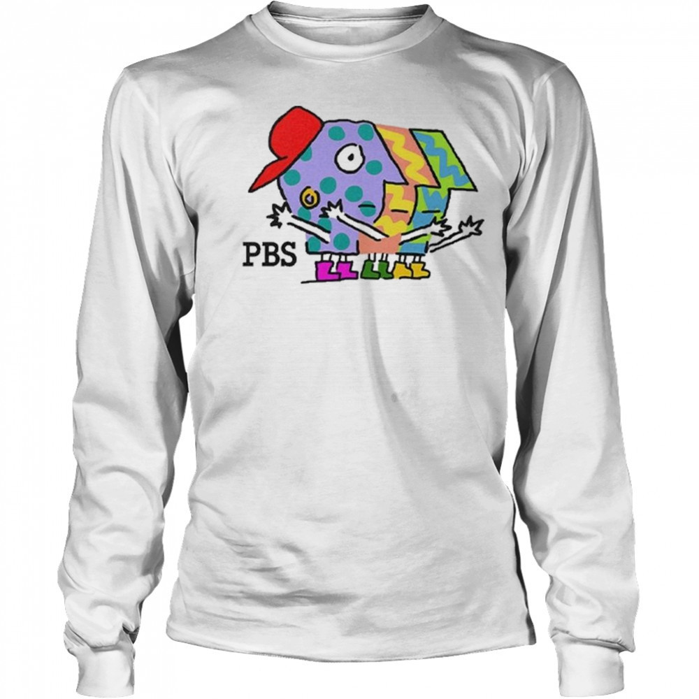 PBS Cartoon Character Shirt Long Sleeved