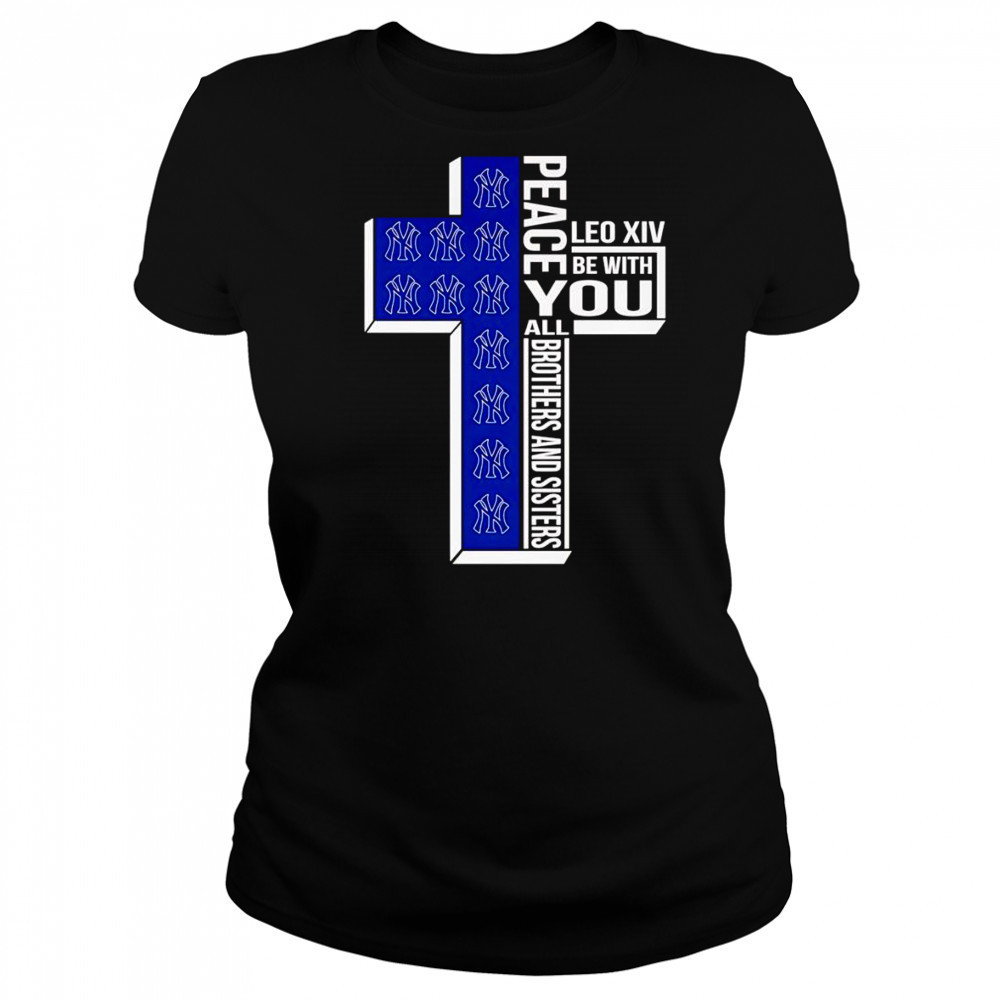 Peace Leo XIV be with you all brothers and sisters Los Angeles Dodgers shirt Women's T-shirt
