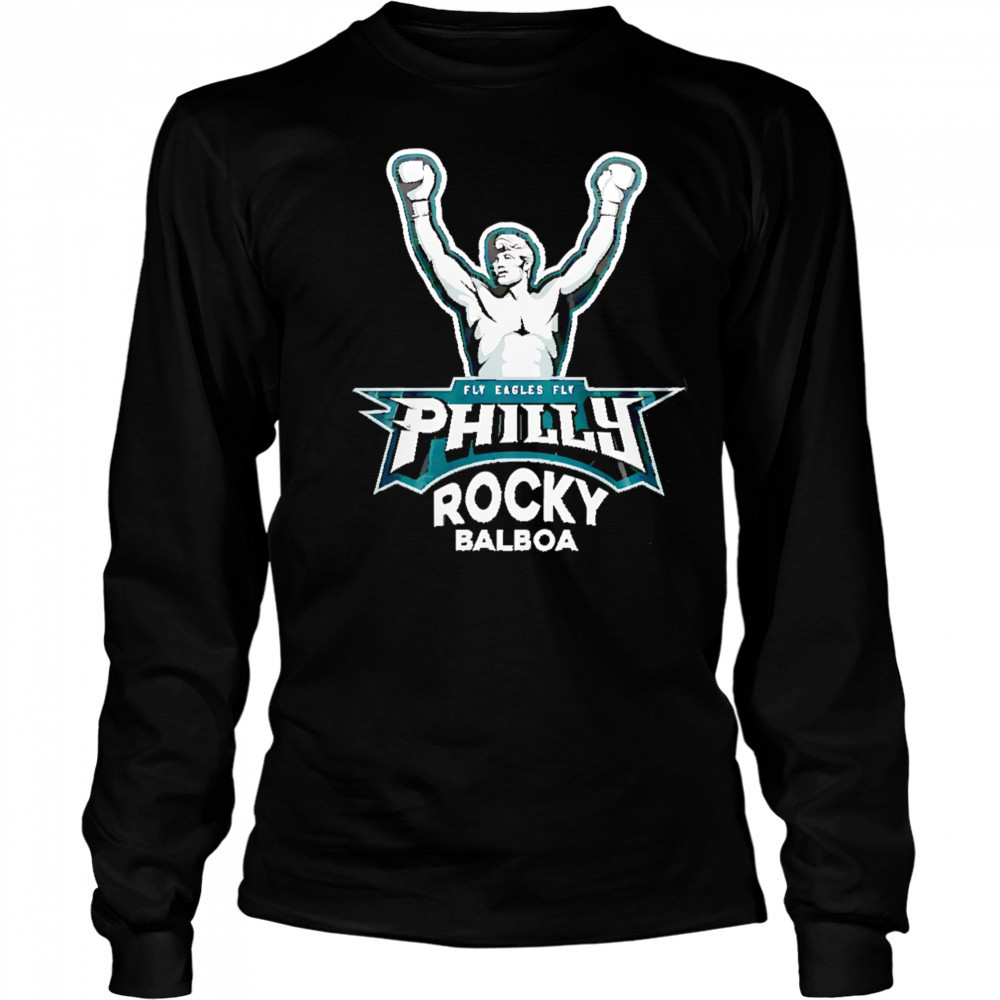Philadelphia Eagles Rocky Balboa shirt Long Sleeved