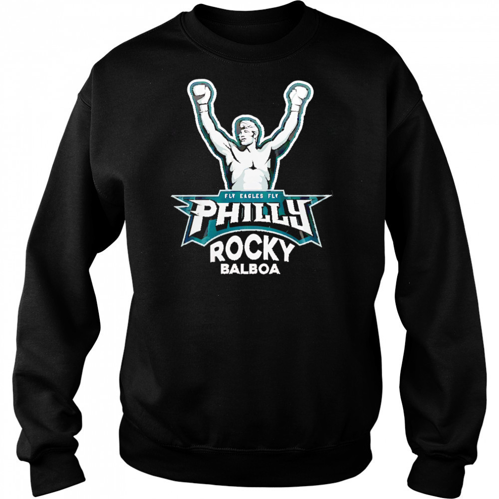 Philadelphia Eagles Rocky Balboa shirt Sweatshirt