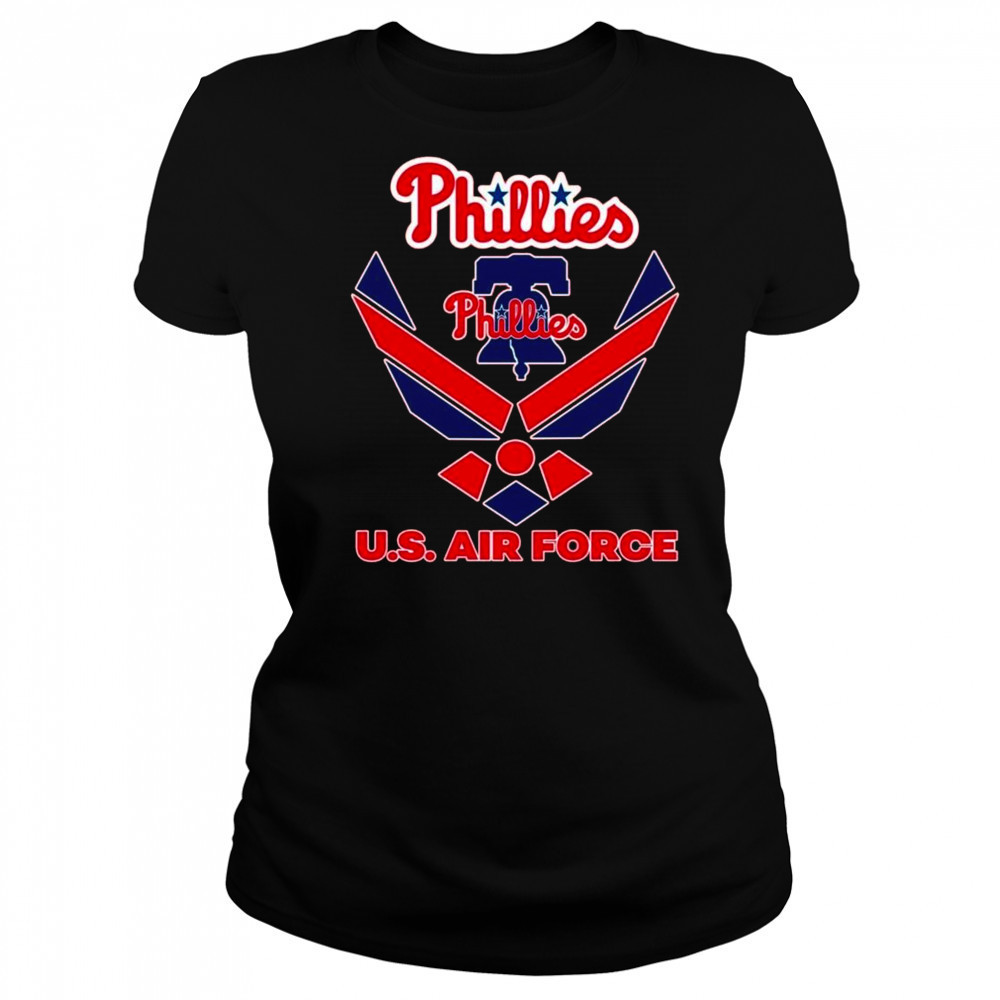 Philadelphia Phillies Us Air Force 2025 Shirt Women's T-shirt