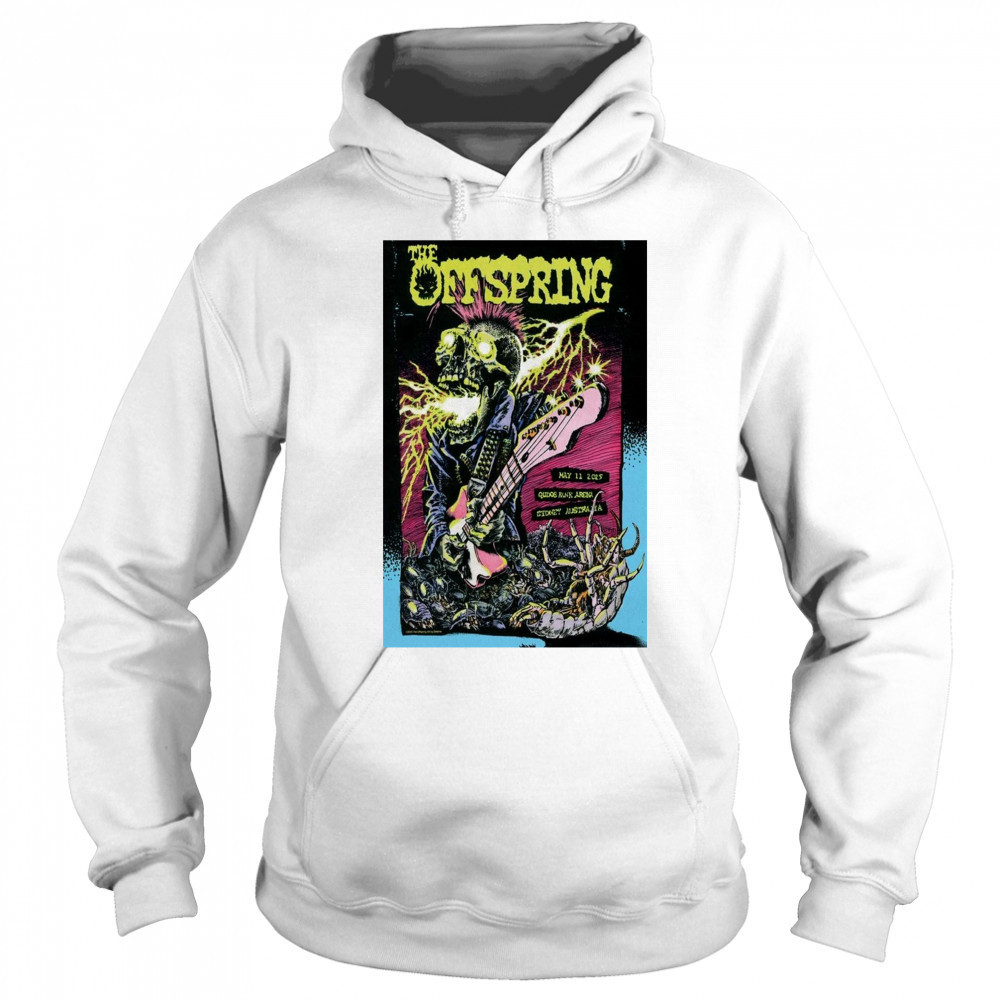 Poster The Offspring May 11 2025 Qudos Bank Arena Sydney Australia t-shirt Hoodie