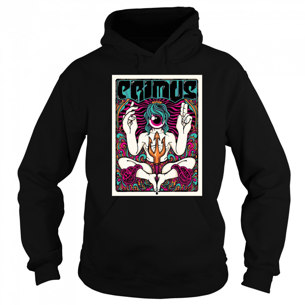 Primus May 11th 2025 2025 Veterans United Home Loans Amphitheater Virginia Beach t-shirt Hoodie
