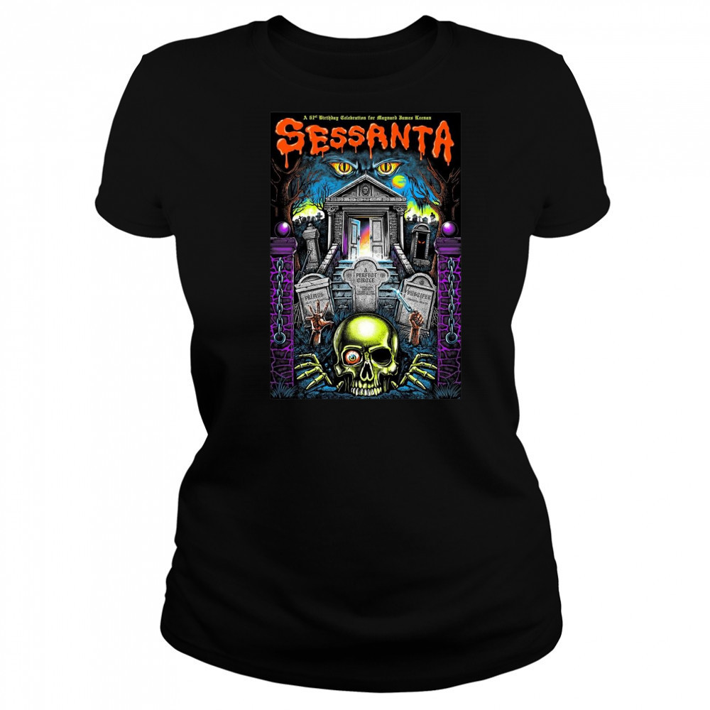 Sessanta With Primus A Perfect Circle Puscifer May 11 2025 Veterans United Home Loans Amphitheater Poster t-shirt Women's T-shirt
