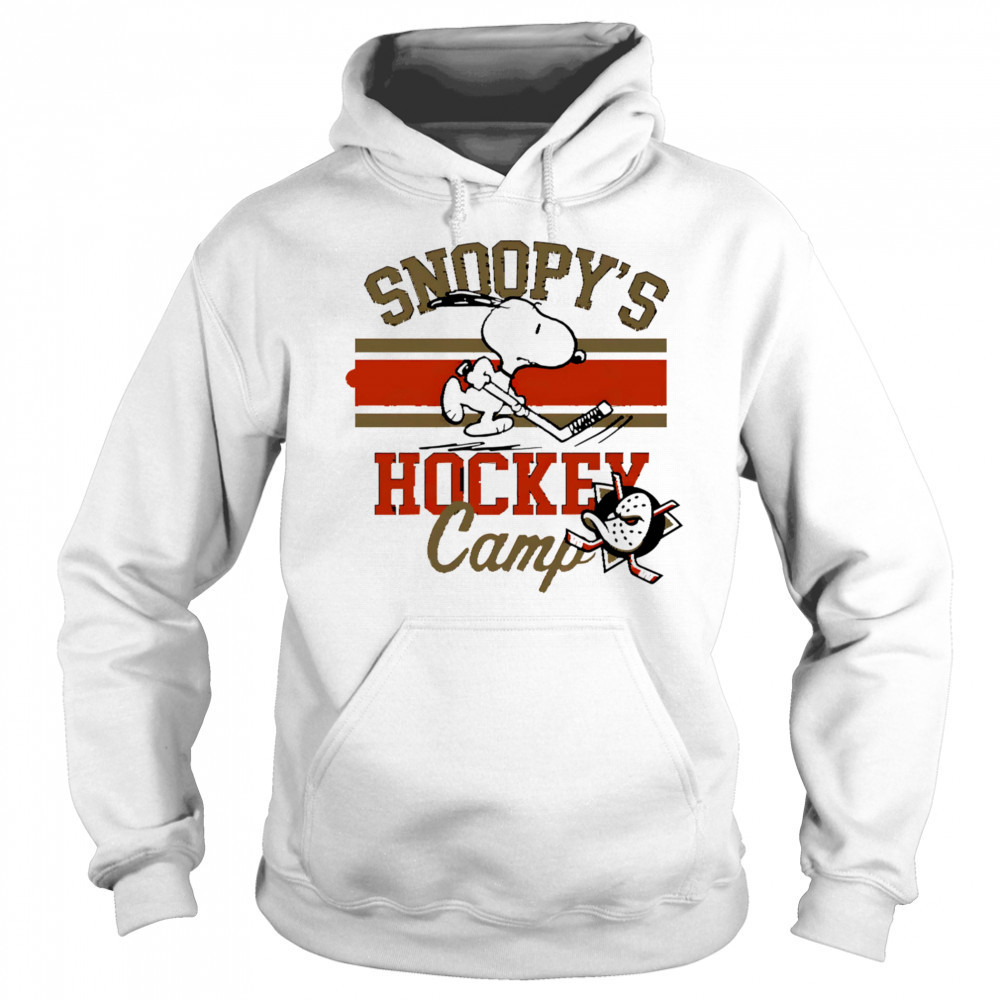 Snoopy Anaheim Ducks Snoopy’s Camp shirt Hoodie