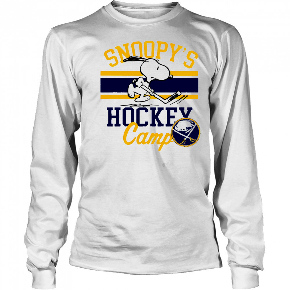 Snoopy Buffalo Sabres Snoopy’s Camp shirt Long Sleeved
