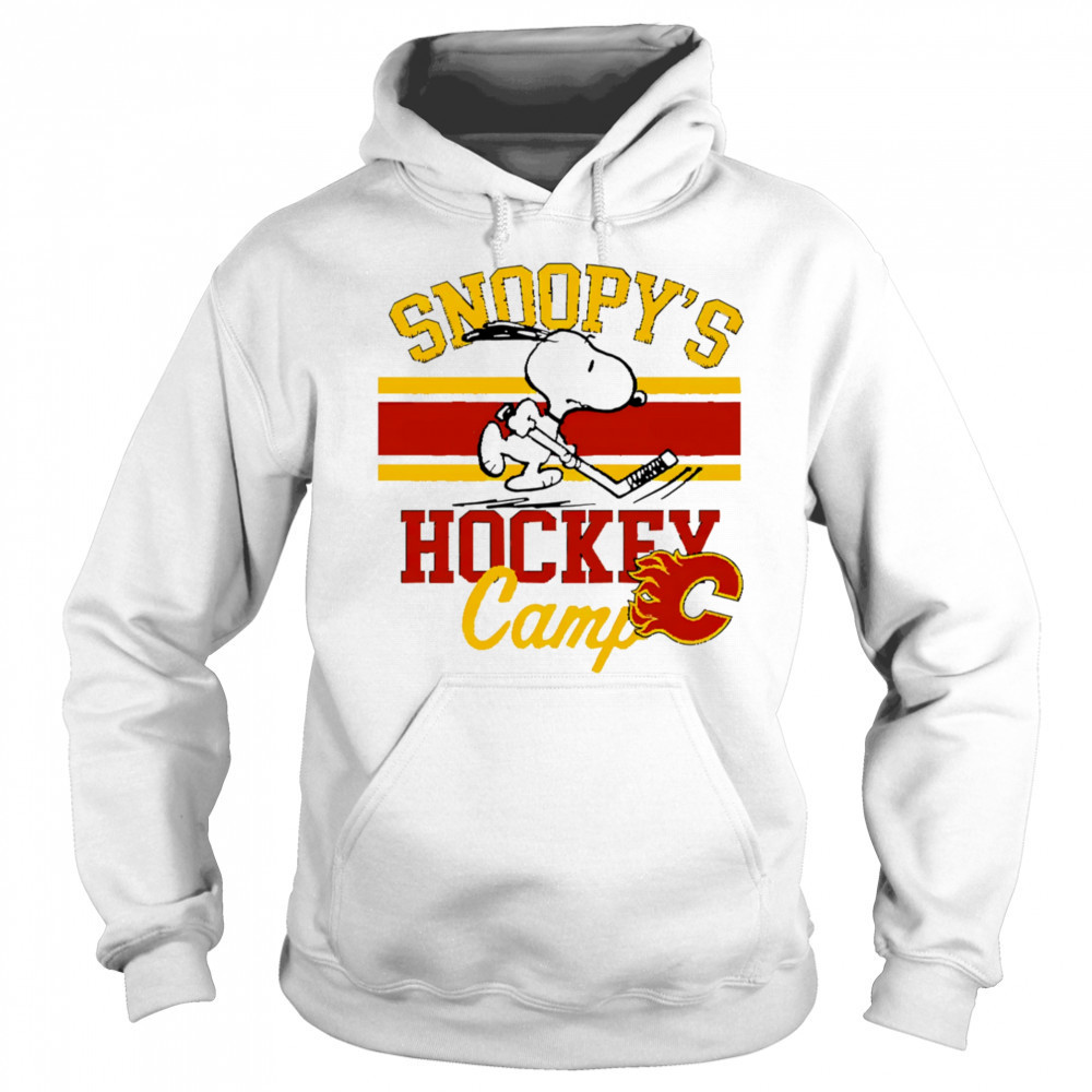 Snoopy Calgary Flames Snoopy’s Camp shirt Hoodie