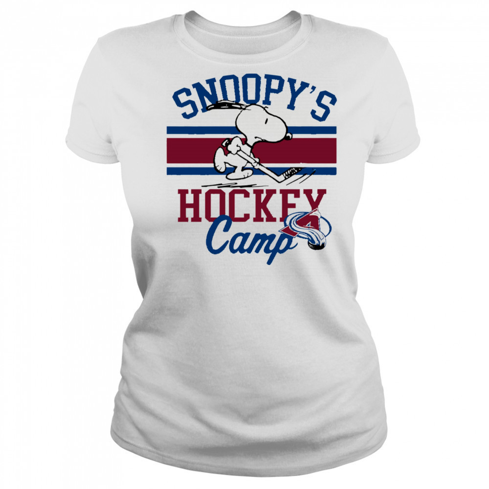 Snoopy Colorado Avalanche Snoopy’s Camp shirt Women's T-shirt