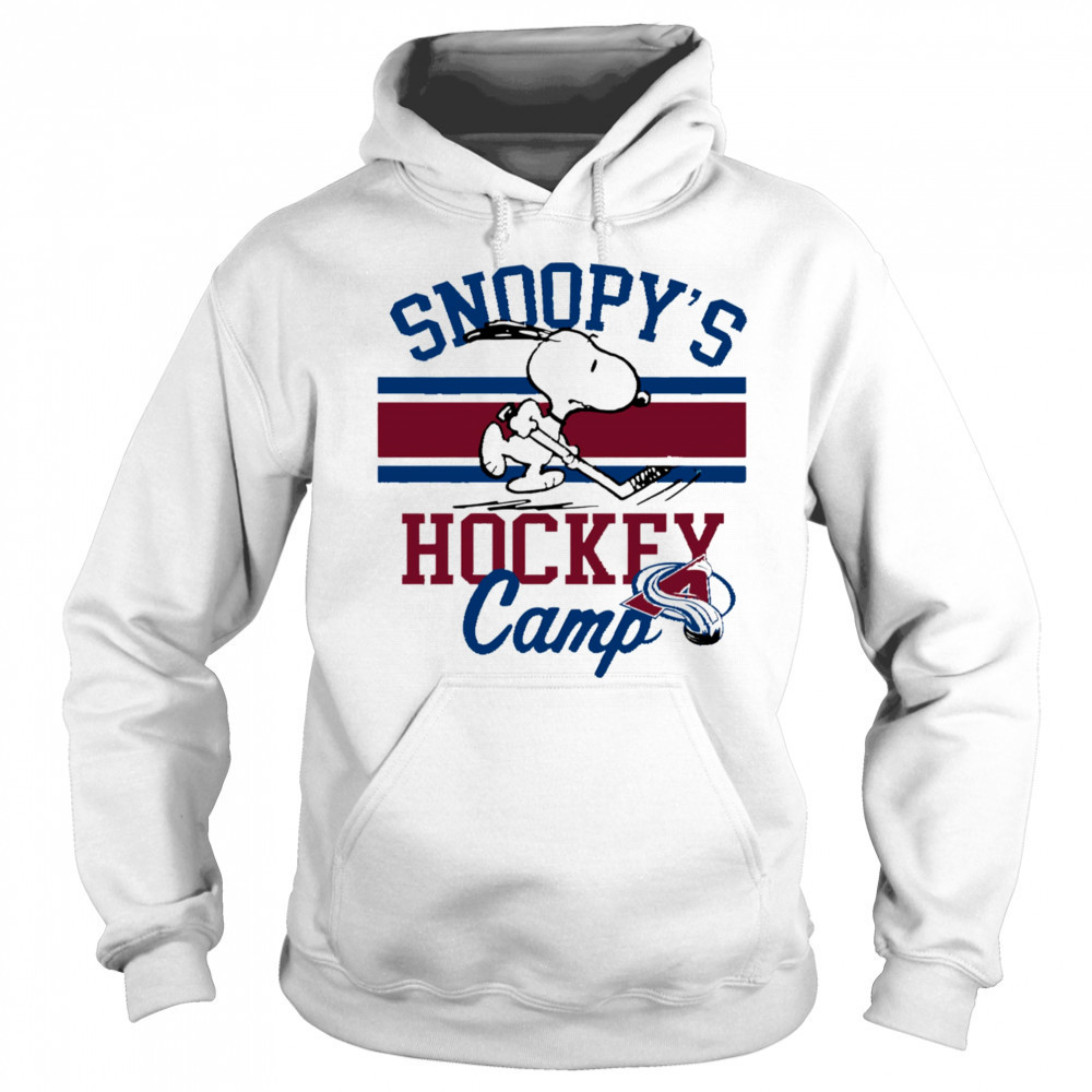 Snoopy Colorado Avalanche Snoopy’s Camp shirt Hoodie