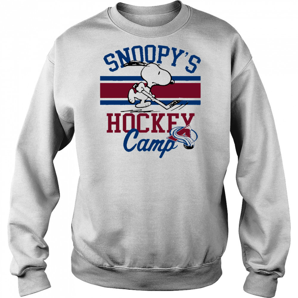 Snoopy Colorado Avalanche Snoopy’s Camp shirt Sweatshirt
