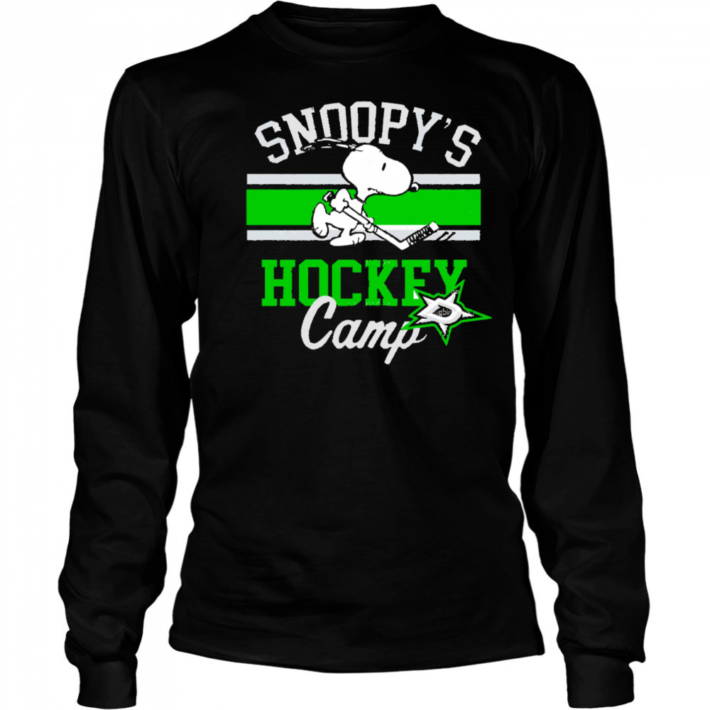 Snoopy Dallas Stars Snoopy’s Camp shirt Long Sleeved