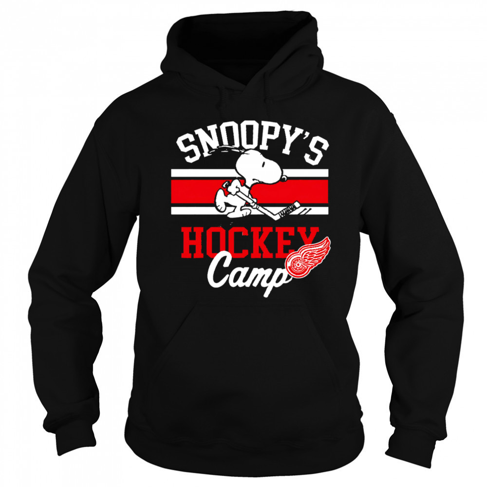 Snoopy Detroit Red Wings Snoopy’s Camp shirt Hoodie