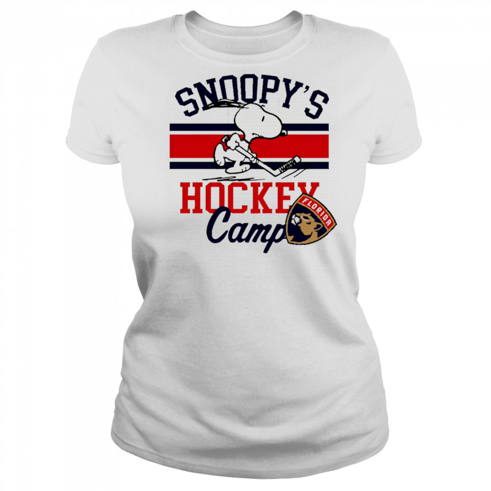 Snoopy Florida Panthers Snoopy’s Camp shirt Women's T-shirt