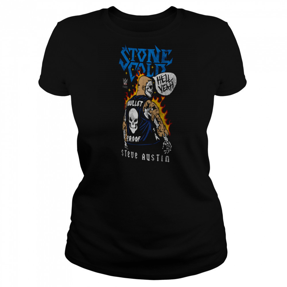 Stone Cold Steve Austin Ripple Junction Skeleton T Shirt Women's T-shirt