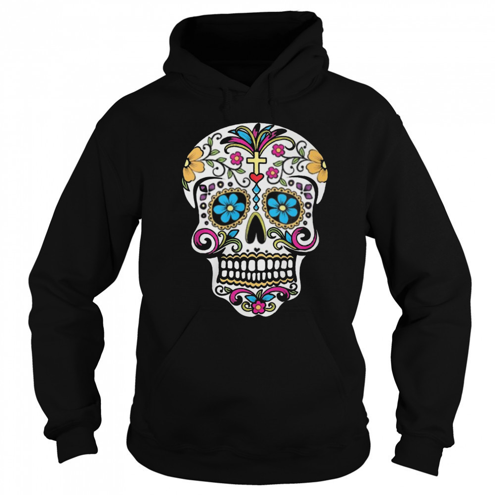 Sugar Skull Shirt Hoodie