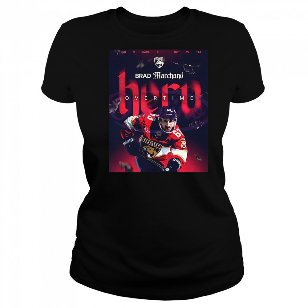 There goes our herooo Brad Marchand Florida Panther shirt Women's T-shirt