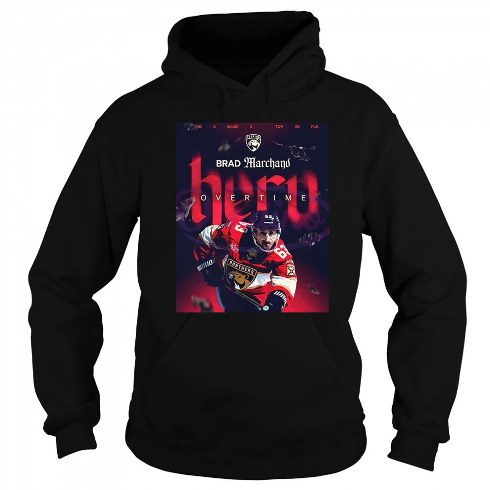 There goes our herooo Brad Marchand Florida Panther shirt Hoodie