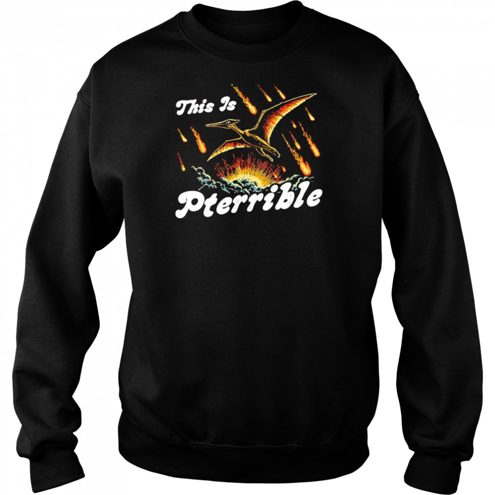 This is Pterrible shirt Sweatshirt