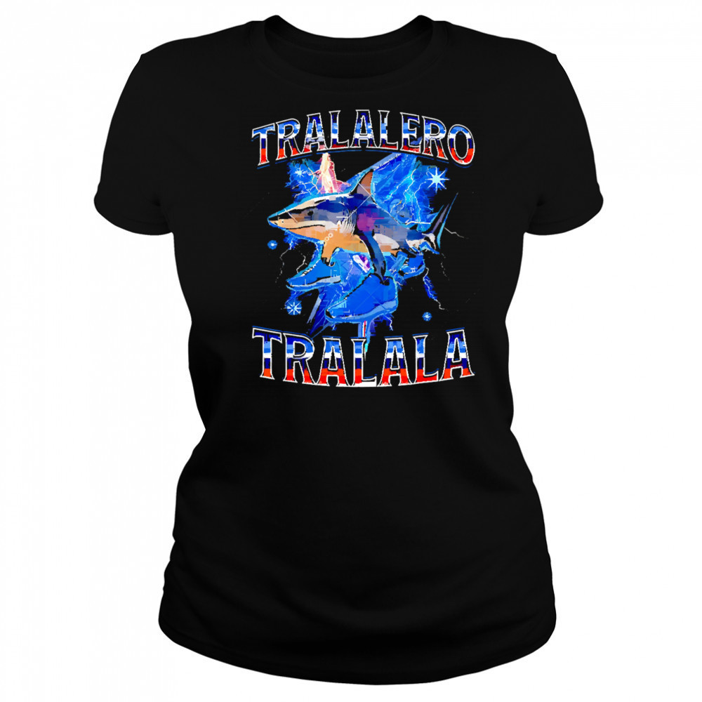 Tralalero Tralala Shark Brainrot Meme shirt Women's T-shirt