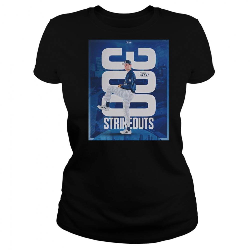 Tucker Alch Notched His 300th Career Strikeout In The Top Of The Third Inning Against PVAMU T-Shirt Women's T-shirt