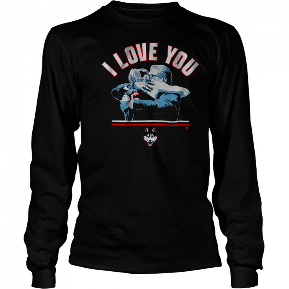UConn Basketball Paige Bueckers & Geno Auriemma Shirt Long Sleeved