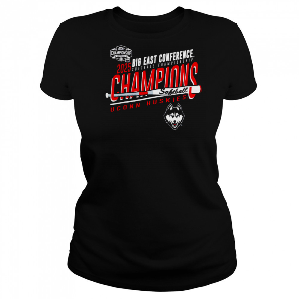 UConn Huskies 2025 Big East Softball Champions shirt Women's T-shirt