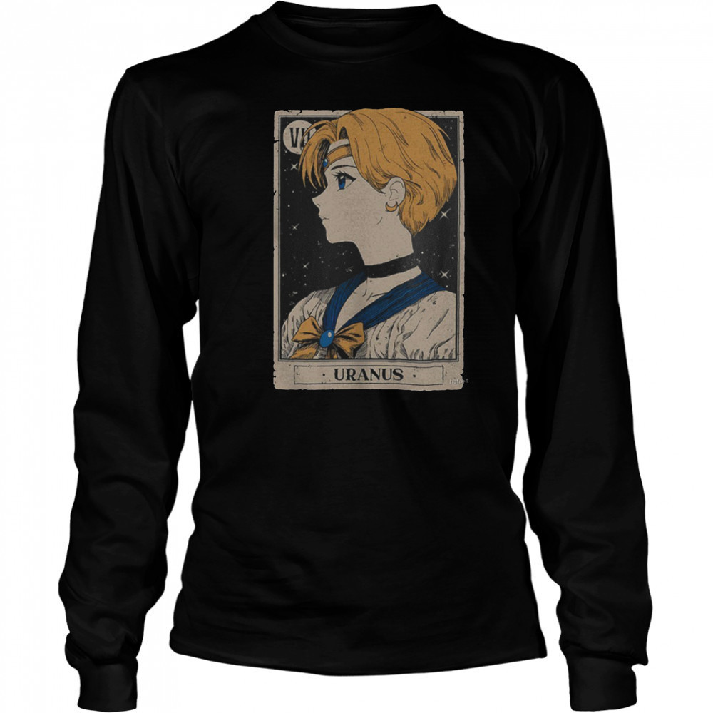 Uranus Tarot card shirt Long Sleeved
