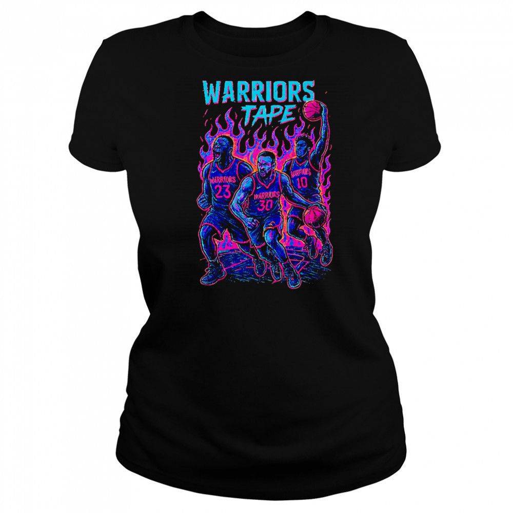Warriors Tape Electric heat shirt Women's T-shirt