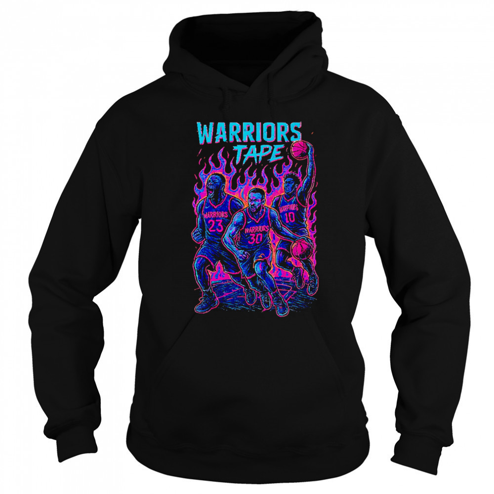 Warriors Tape Electric heat shirt Hoodie