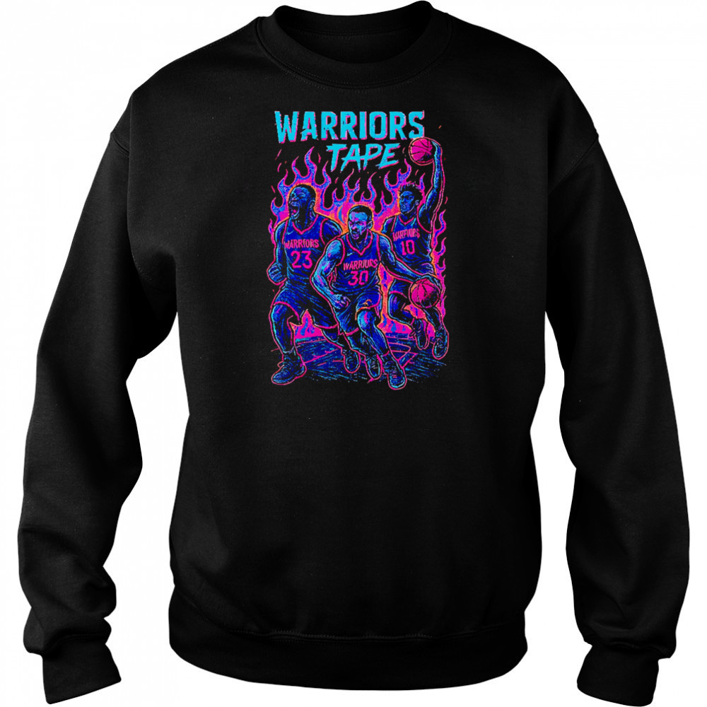 Warriors Tape Electric heat shirt Sweatshirt
