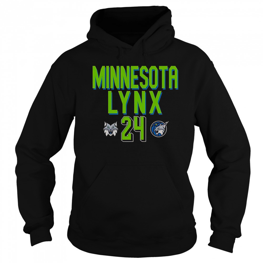 WNBA Minnesota Lynx Napheesa Collier 24 T-Shirt Hoodie