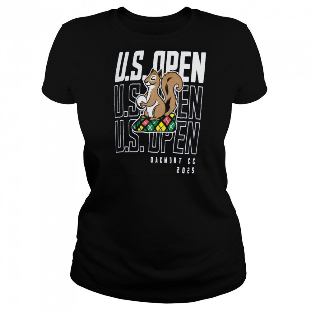 Youth 2025 U.S. Open Under Armour Navy Tech T Shirt Women's T-shirt