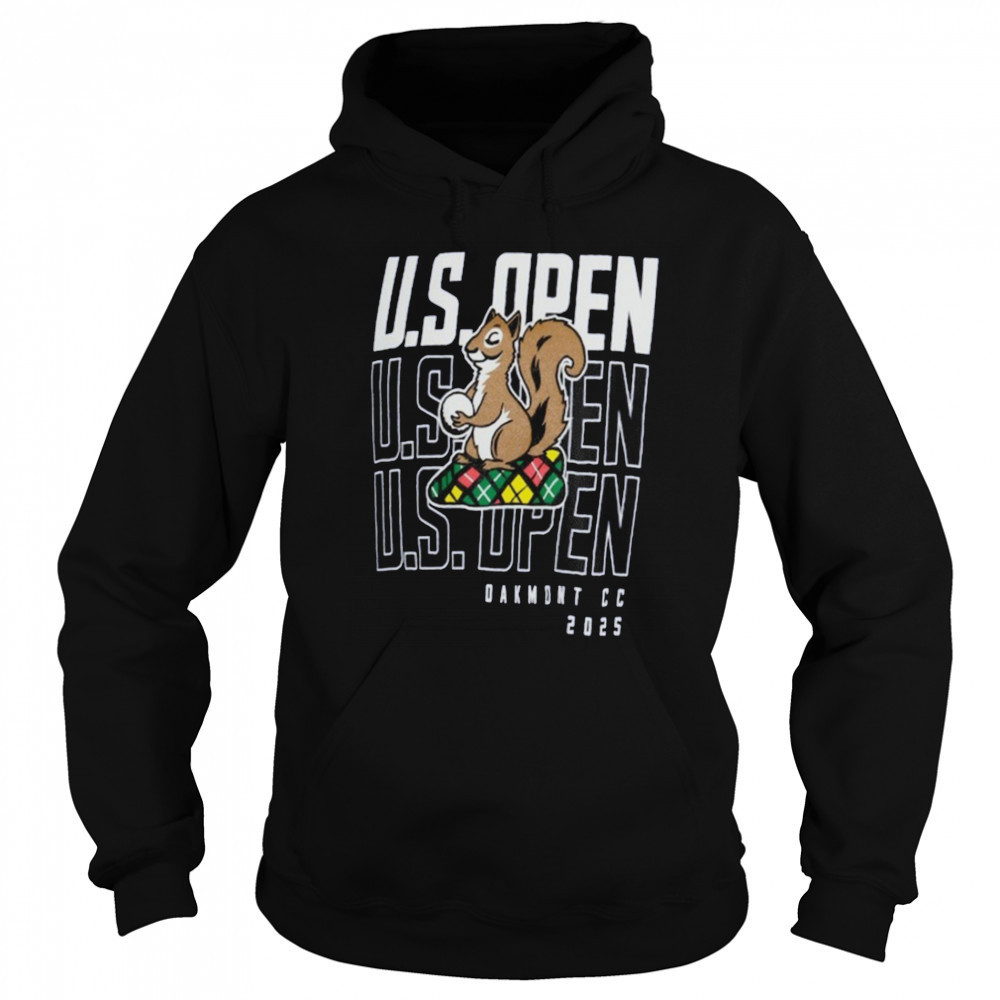 Youth 2025 U.S. Open Under Armour Navy Tech T Shirt Hoodie
