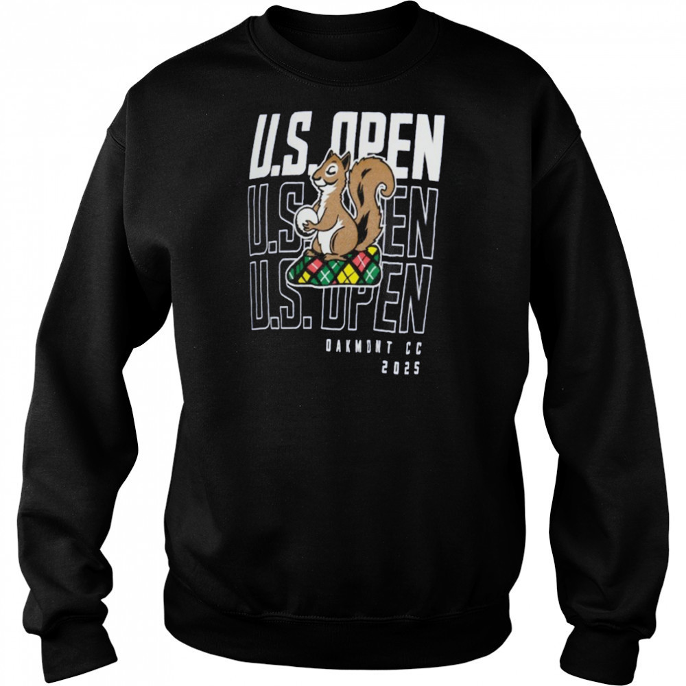 Youth 2025 U.S. Open Under Armour Navy Tech T Shirt Sweatshirt
