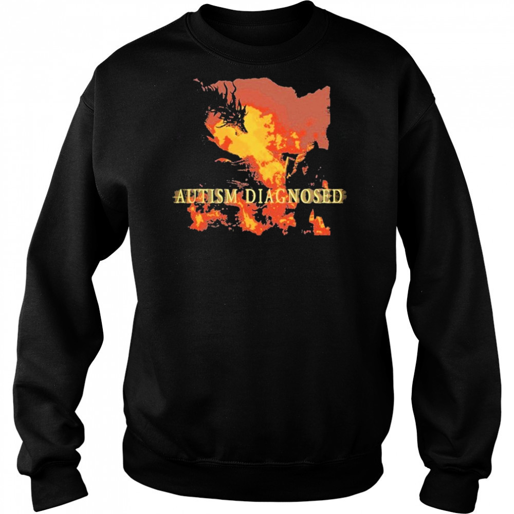 Autism Diagnosed T-shirt Sweatshirt