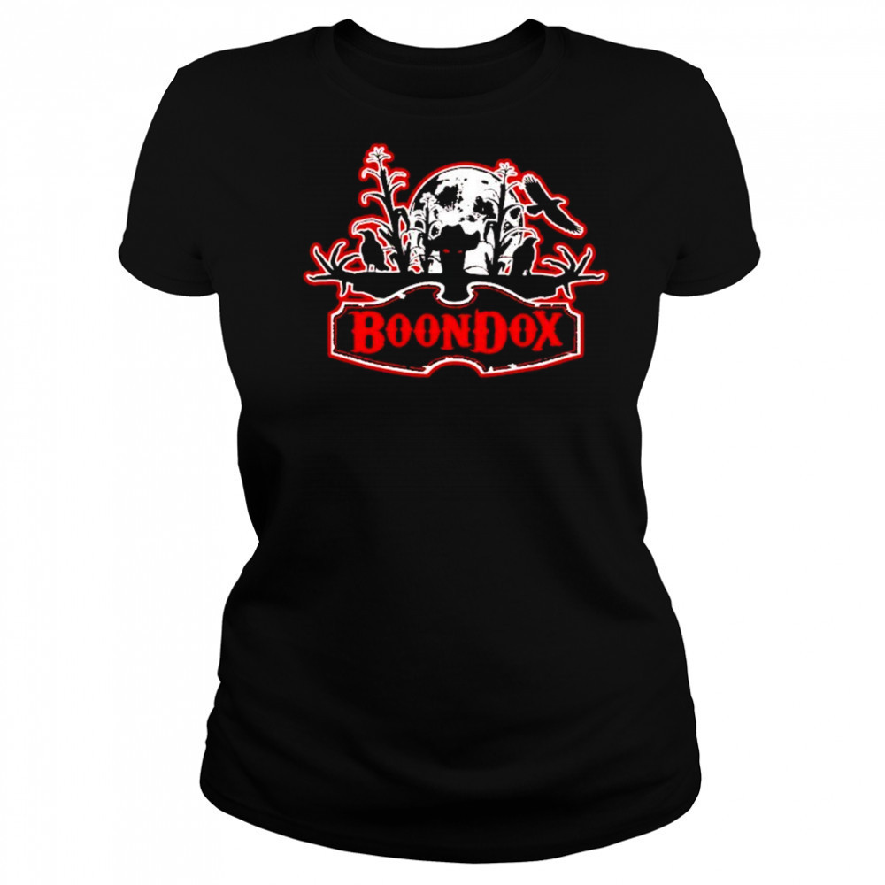 Boondox The Harvest Scarecrow Logo T-shirt Women's T-shirt