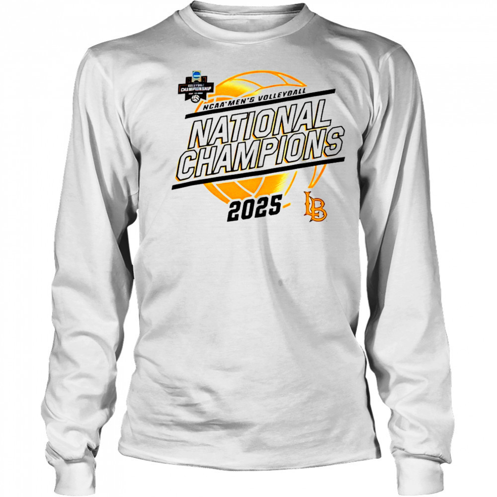 Cal State Long Beach The Beach Champion 2025 NCAA Men’s Volleyball National Champions shirt Long Sleeved